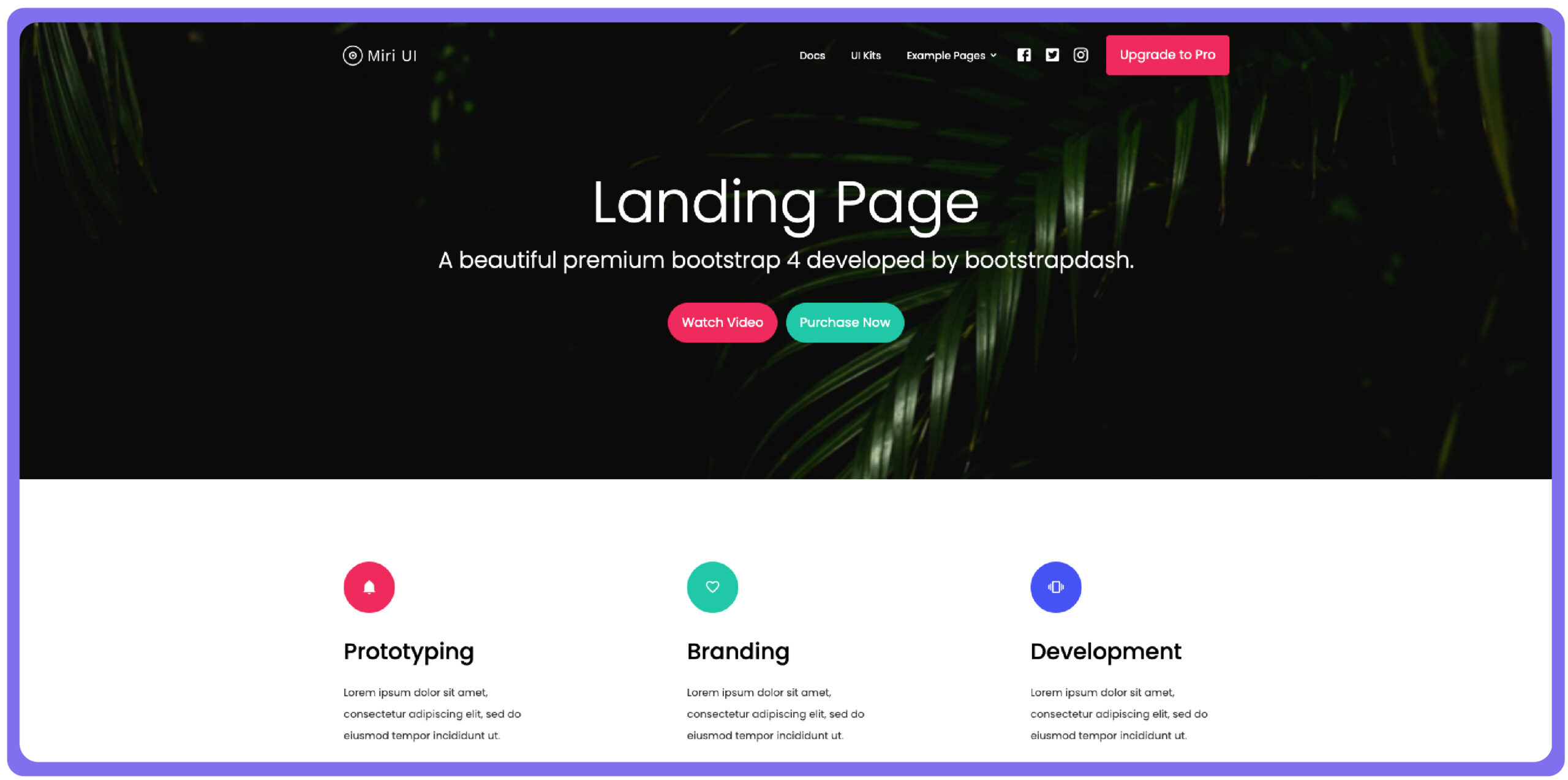 wedsite design company bng landing page image